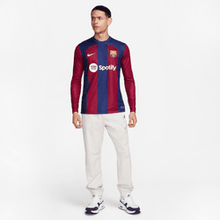 Cargar imagen en el visor de la galería, Nike Mens FC Barcelona 2023/24 Stadium Home LS Jersey
