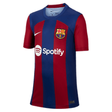 Load image into Gallery viewer, Nike Youth FC Barcelona 2023/24 Stadium Home Jersey
