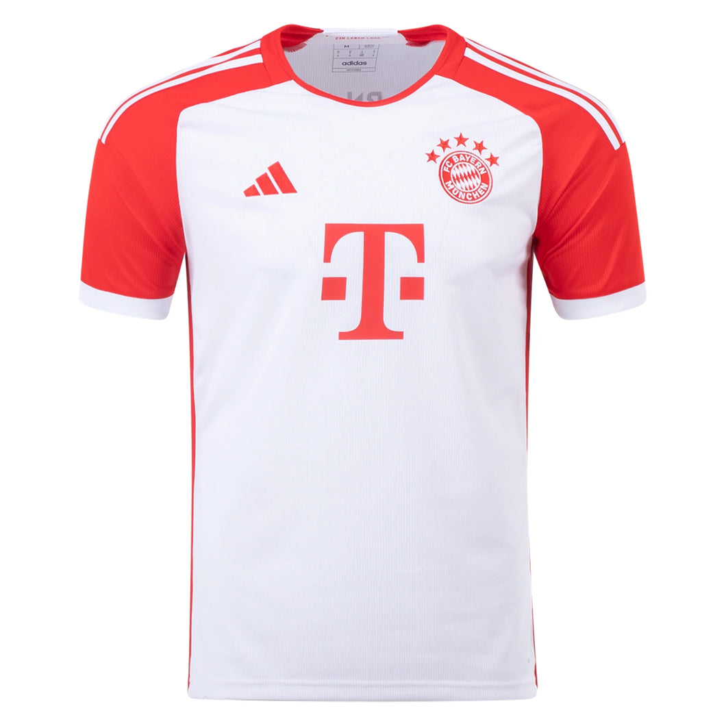adidas Men's FC Bayern 2023/2024 Home Jersey