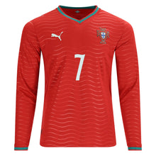 Cargar imagen en el visor de la galería, Puma Men's Portugal 2026 "Ronaldo" Home Replica Longsleeve Jersey
