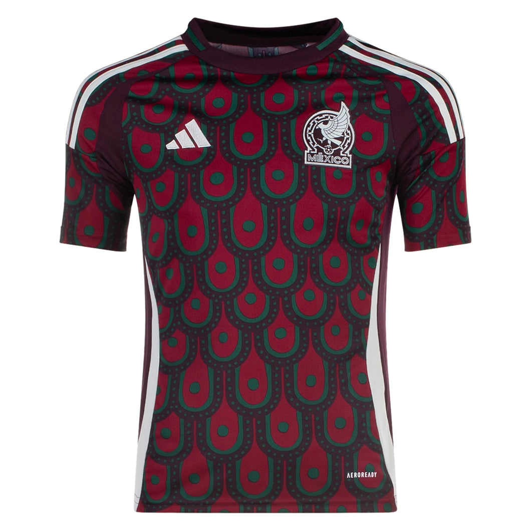 adidas Youth Mexico 2024 Home Jersey