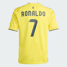 Cargar imagen en el visor de la galería, adidas Al Nassr FC Youth 25/26 Ronaldo Home Jersey
