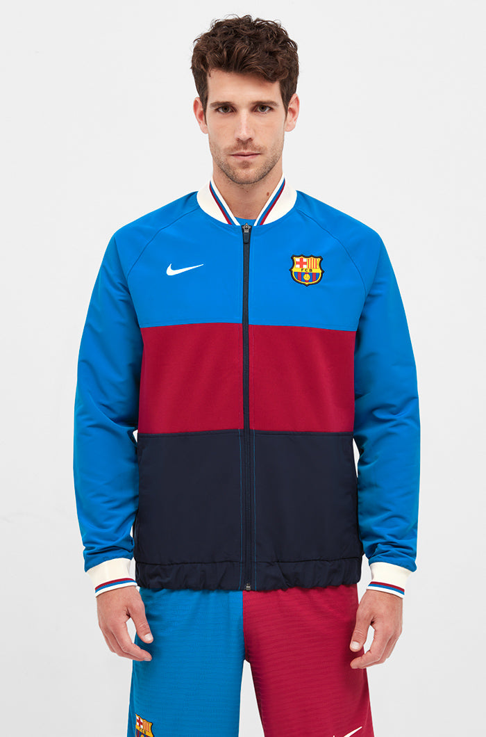 Pre Match Barcelona Jacke Nike Men's Barcelona 21/22 Pre-Match Jacket