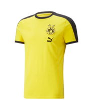 Cargar imagen en el visor de la galería, Puma Mens Borussia Dortmund Heritage Tee
