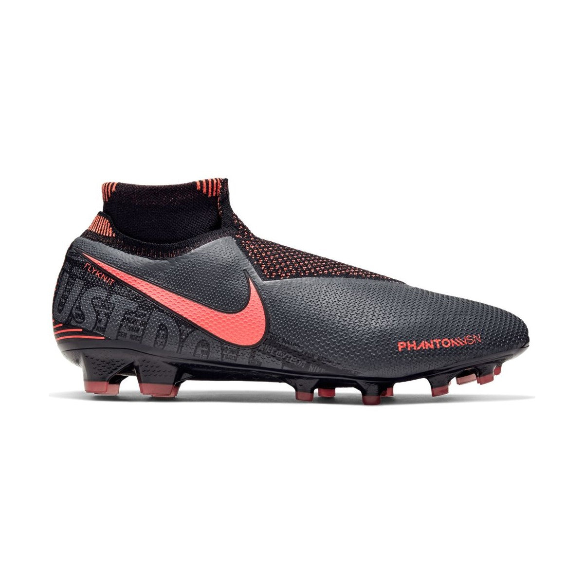 Nike Phantom VSN Elite DF FG Black Gold Soccer Cleats Mens