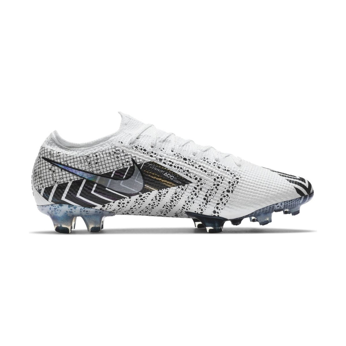 Vapor 13 ELITE Mds FG NIKE Soccer Cleat NIKE MERCURIAL VAPOR 13 ELITE FG - White/Red - Soccer Plus main image 3