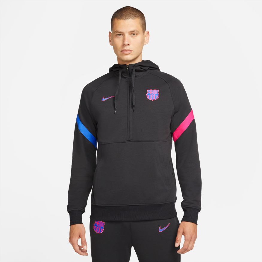 Nike FC Barcelona Men's 1/2-Zip Hoodie – Rockville