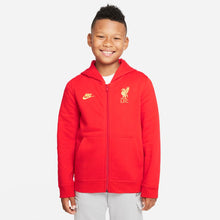 Load image into Gallery viewer, Youth Nike Liverpool FC Full Zip Hoodie
