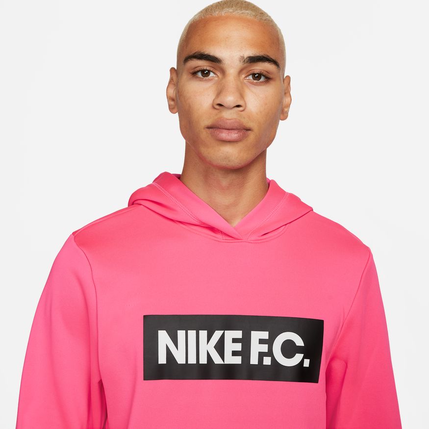 nike fc hoodie pink