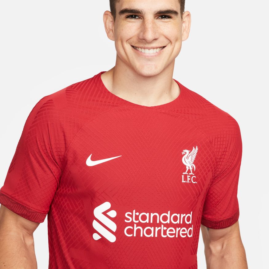 liverpool soccer gear Nike Liverpool FC 22/23 Match Home Jersey – Rockville & Sterling Soccer Supplies
