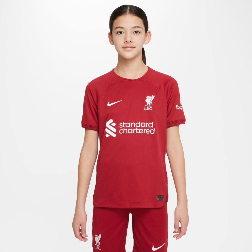 Nike Youth Liverpool FC 22/23 Home Jersey