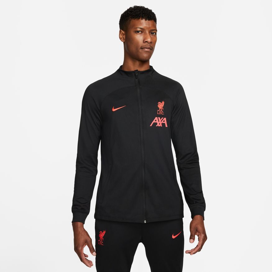 Men s Nike Dri FIT Liverpool FC Strike Soccer Track Jacket Rockville Sterling Soccer Supplies