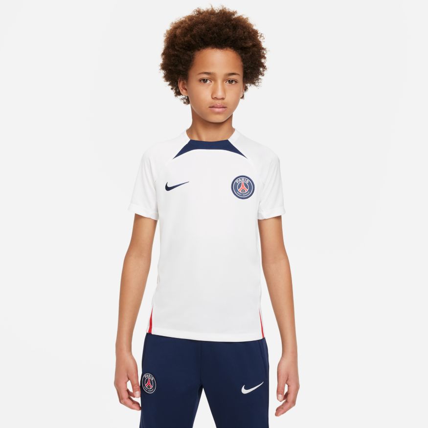 Nike Youth Paris Saint-Germain Strike Short-Sleeve Soccer Top