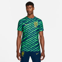 Load image into Gallery viewer, Nike Men&#39;s Brazil 22/23 Pre-Match Soccer top

