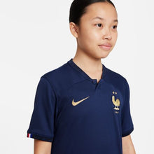 Cargar imagen en el visor de la galería, Nike Youth France 2022 Stadium Home Jersey
