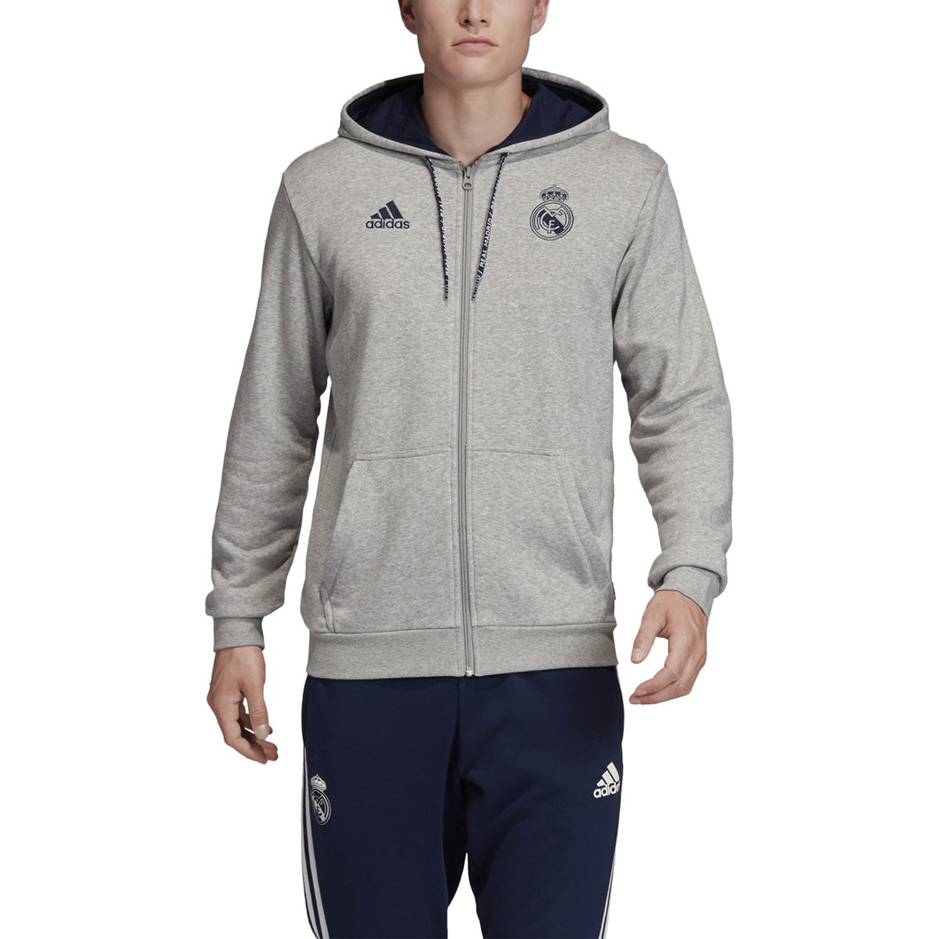 Men's Real Madrid Full-Zip Hoodie