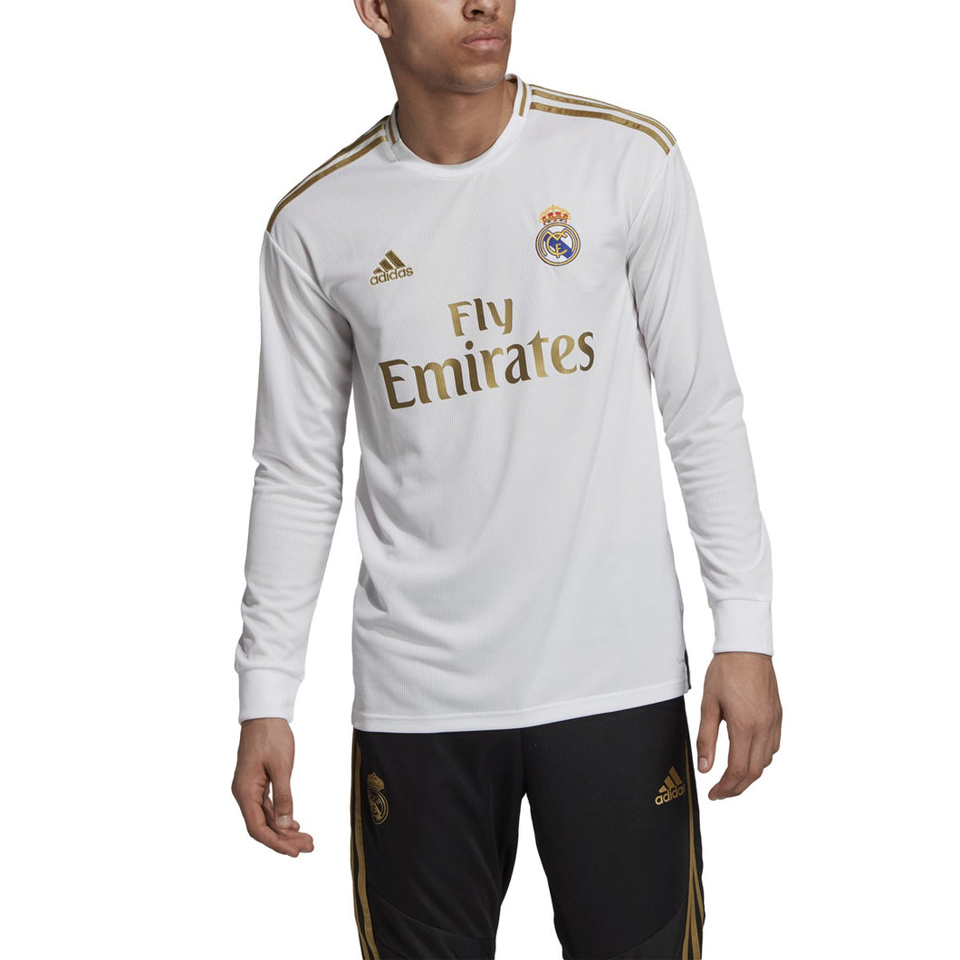 Men's Real Madrid Home Longsleeve Jersey 2019/20