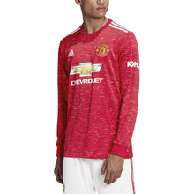 Load image into Gallery viewer, Men&#39;s adidas Manchester United Home LS Jersey 20/21
