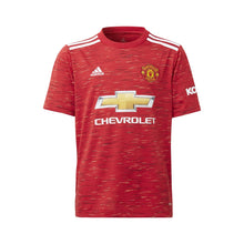 Load image into Gallery viewer, Youth adidas Manchester United Stadium Home Jersey 20/21
