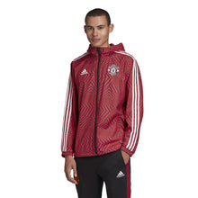 Cargar imagen en el visor de la galería, Men&#39;s adidas Manchester United Windbreaker
