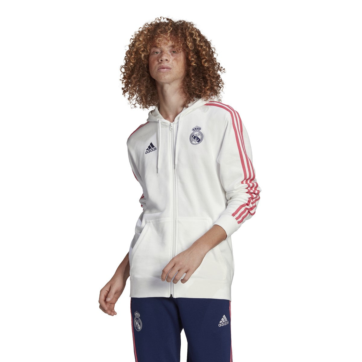 Men's adidas Real Madrid Full Zip Hoodie 20/21 – Rockville