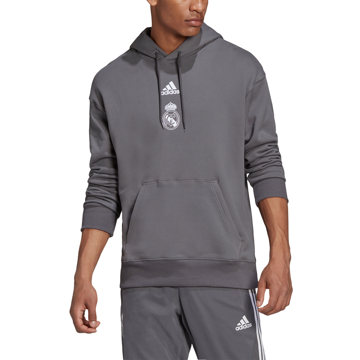 Adidas originals authentic hoodie grey online