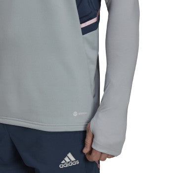 grey arsenal training top
