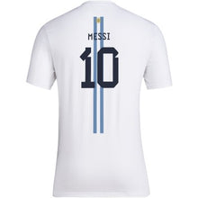 Cargar imagen en el visor de la galería, adidas Men&#39;s Argentina Messi 3-Star Tee
