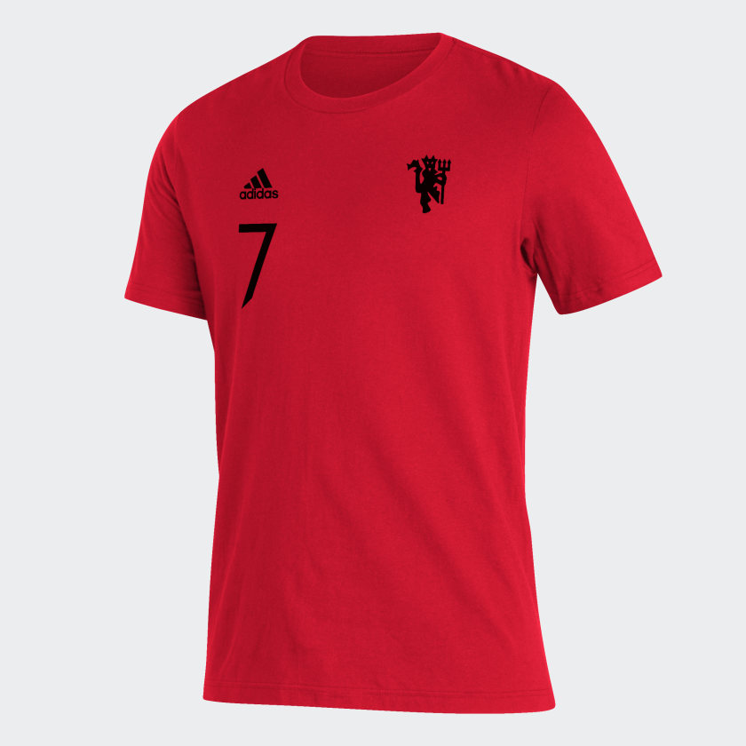adidas Men's Manchester United CR7 Player Tee