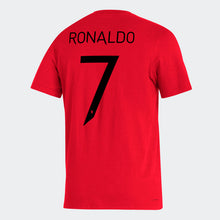 Load image into Gallery viewer, adidas Men&#39;s Manchester United CR7 Player Tee
