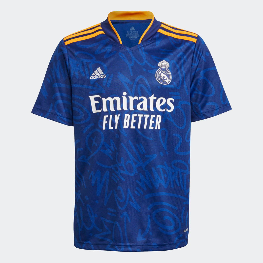 adidas Youth Real Madrid Away Jersey 21/22