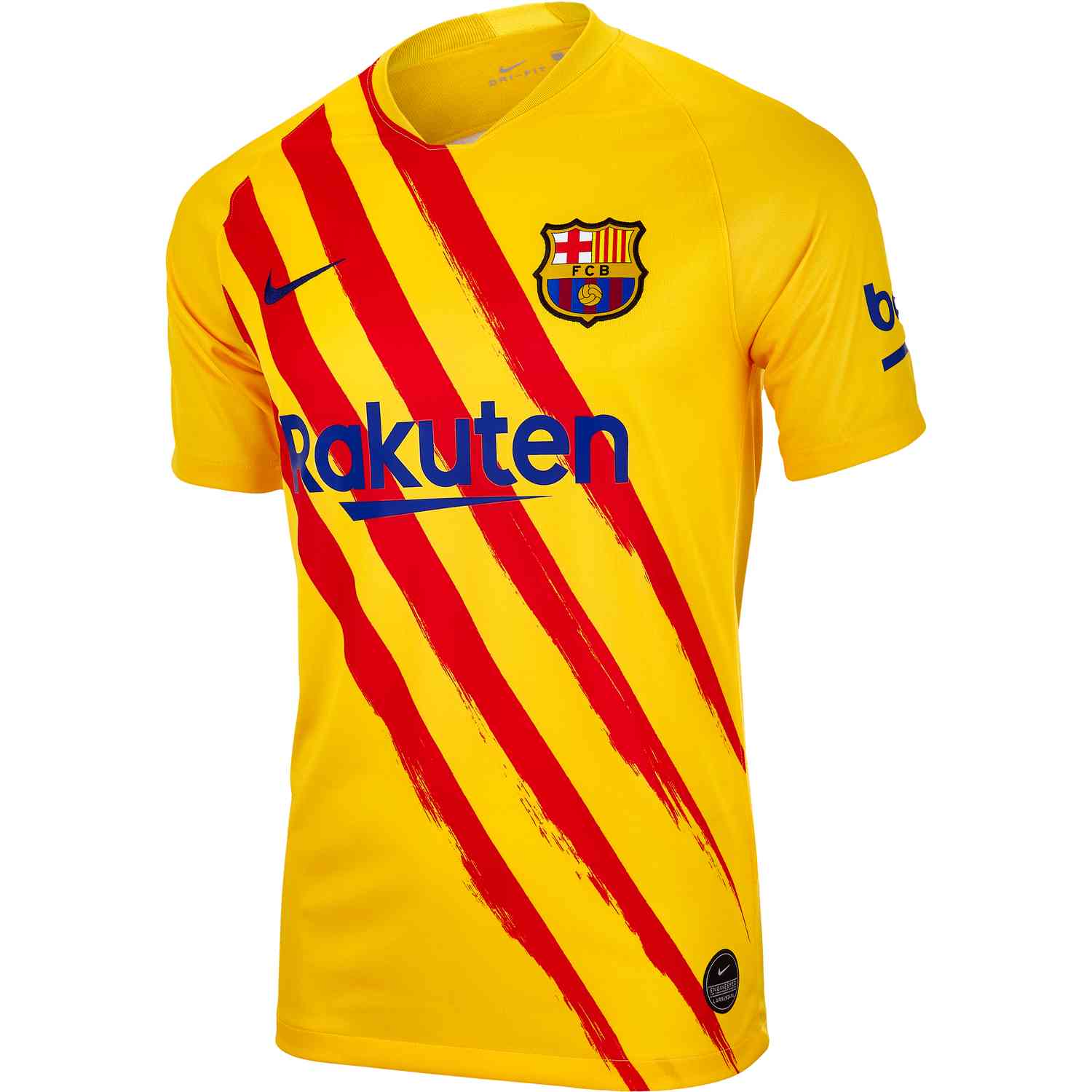 Barcelona Fc Yellow Kit Men's Nike FC Barcelona 4th Jersey 19/20