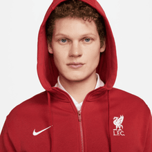 Load image into Gallery viewer, Nike Men&#39;s Liverpool FC Club Fleece Full Zip Hoodie
