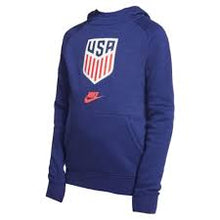 Cargar imagen en el visor de la galería, Nike Youth USA Fleece Pull Over Hoodie
