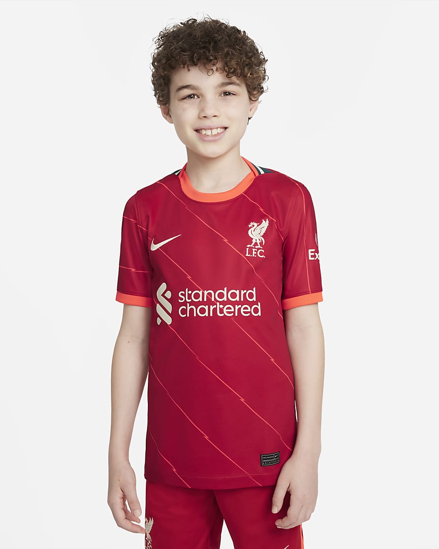 Nike Youth Liverpool FC 2021/22 Stadium Home