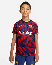 Cargar imagen en el visor de la galería, Nike Youth FC Barcelona Pre Match top

