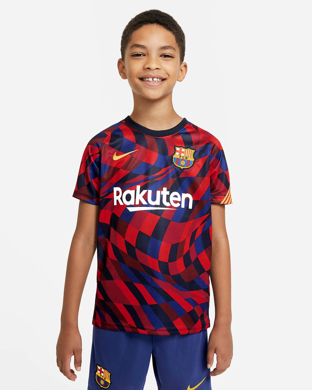Nike Youth FC Barcelona Pre Match top