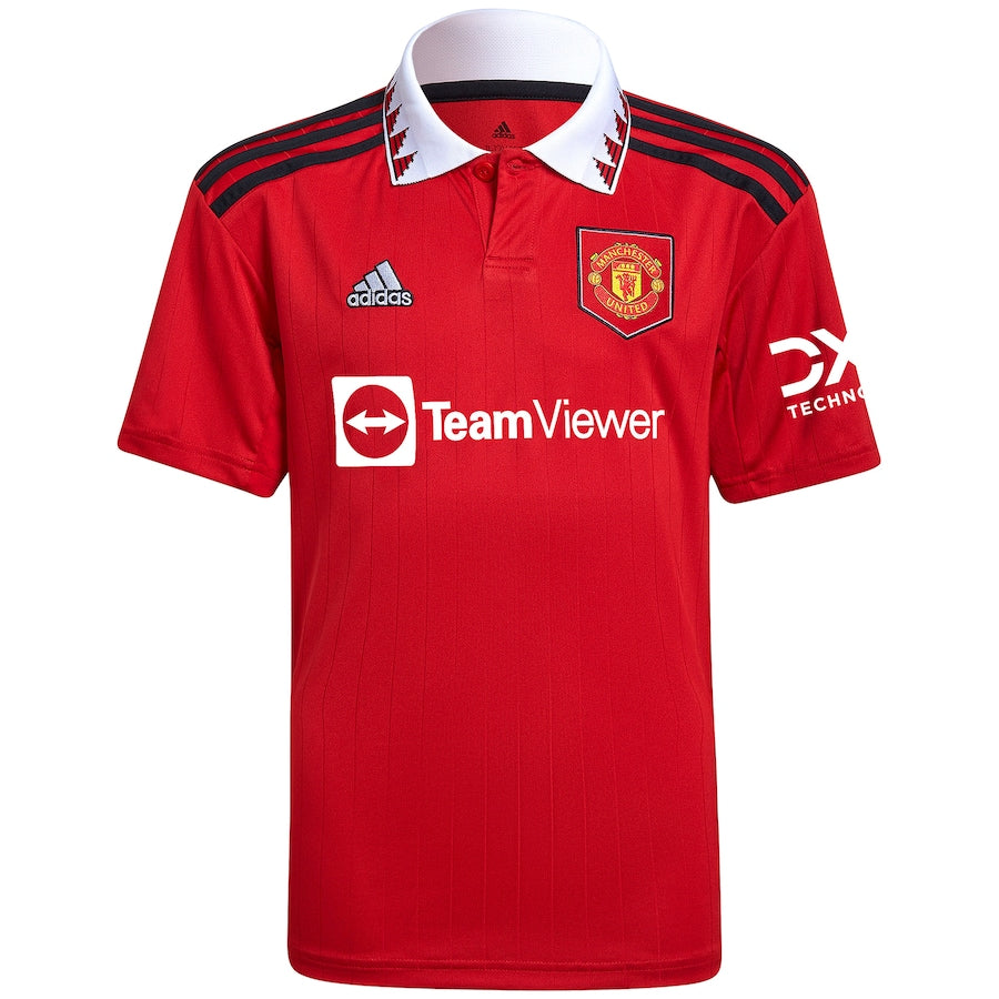 adidas Youth Manchester United Home Jersey 22/23