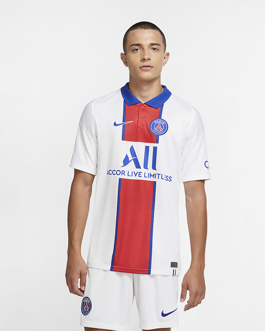 Men's PSG 20/21 Away Stadium Jersey