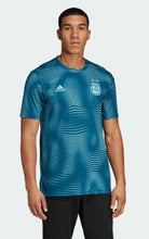 Load image into Gallery viewer, Men&#39;s adidas Argentina 18/19 Pre-Match climalite Training T-Shirt - Blue
