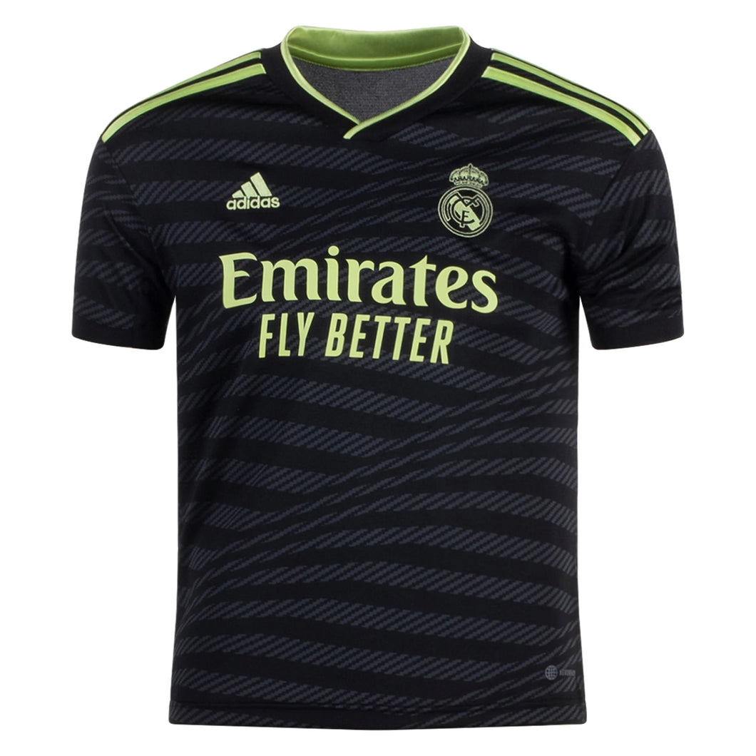 adidas Youth Real Madrid Third Jersey 22/23