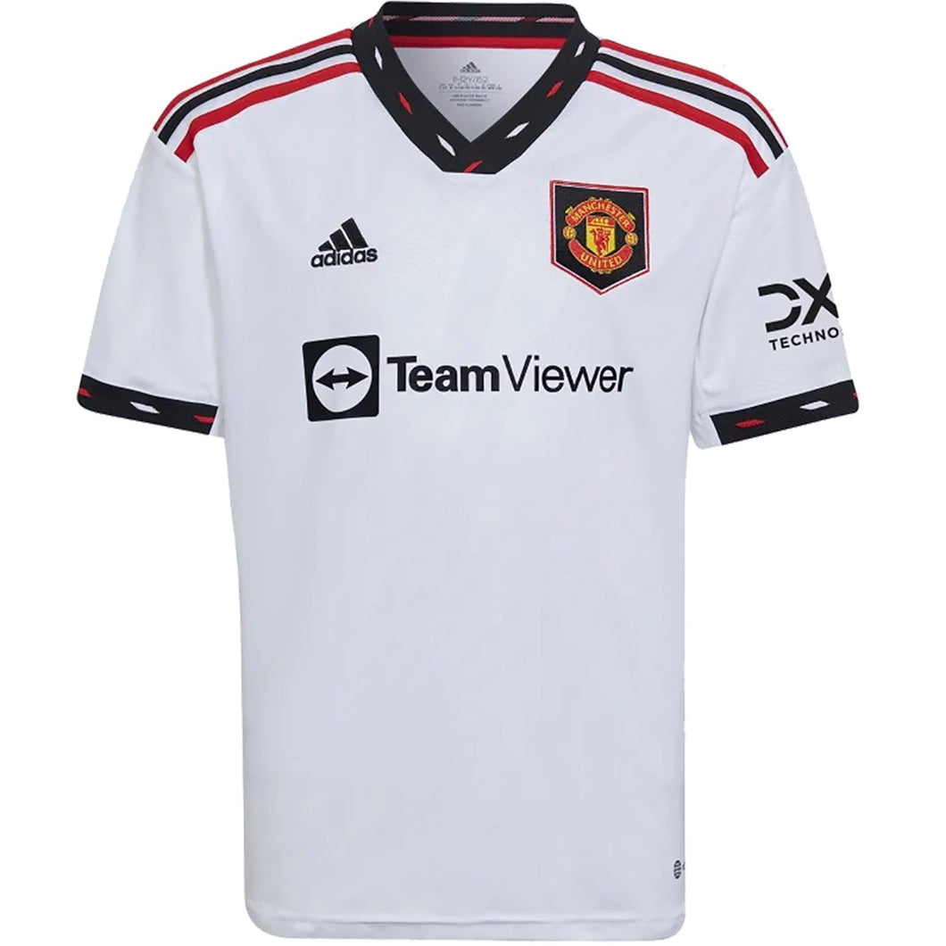 adidas Youth 22/23 Manchester United Away Jersey